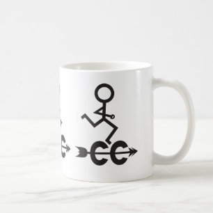 Crosst country ©springermönster och pilEmblem Kaffemugg