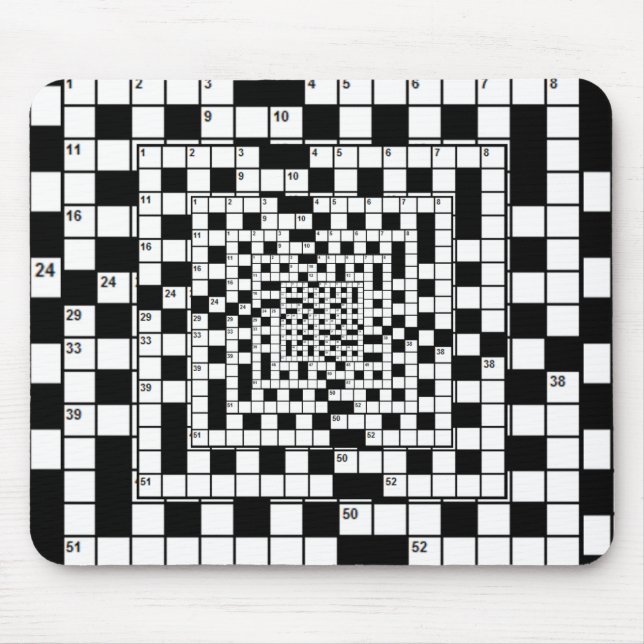 Crossweird Mousepad! Musmatta (Framsidan)