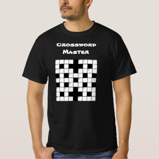 Crossword Master T Shirt
