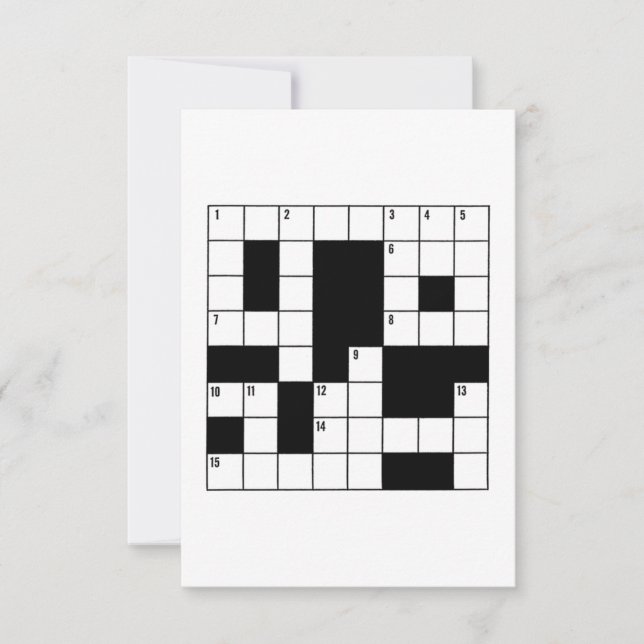 Crossword Puzzle (Framsida)
