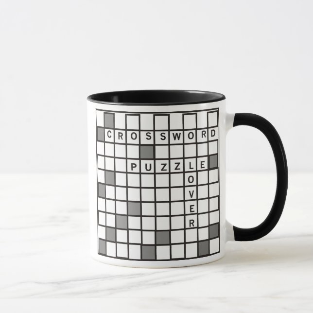 Crossword Puzzle Älskare Mugg (Höger)