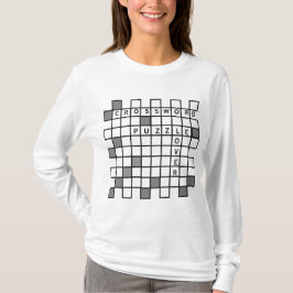 Crossword Puzzle Älskare T Shirt