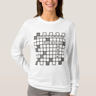 Crossword Puzzle Älskare T Shirt