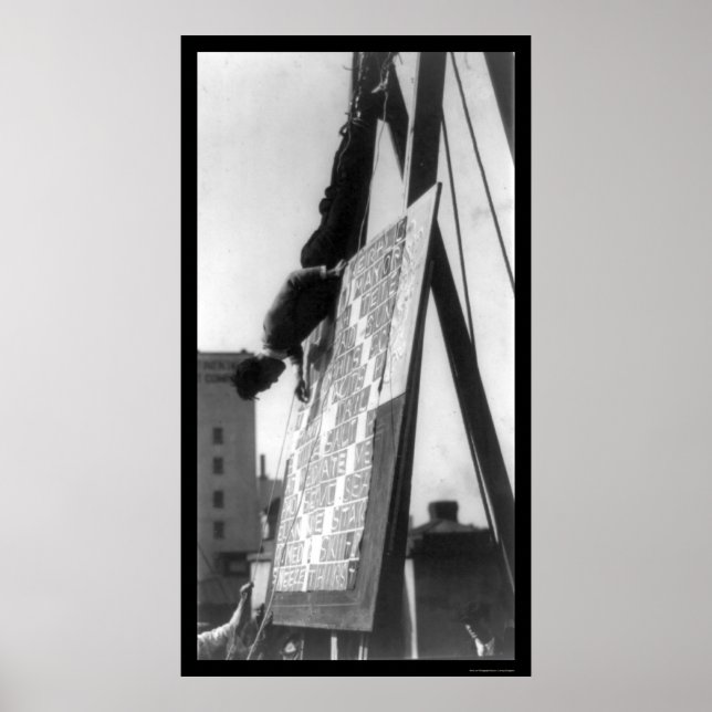 Crossword Puzzle Challenge 1925 Poster (Framsidan)