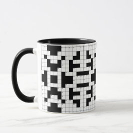 Crossword Puzzle Design Mugg