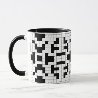 Crossword Puzzle Design Mugg