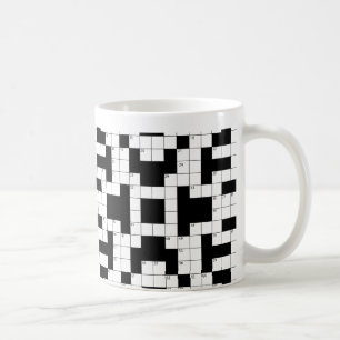 Crossword Puzzle Kaffemugg