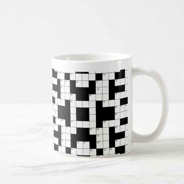 Crossword Puzzle Kaffemugg (Höger)