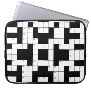 Crossword Puzzle Laptop Fodral