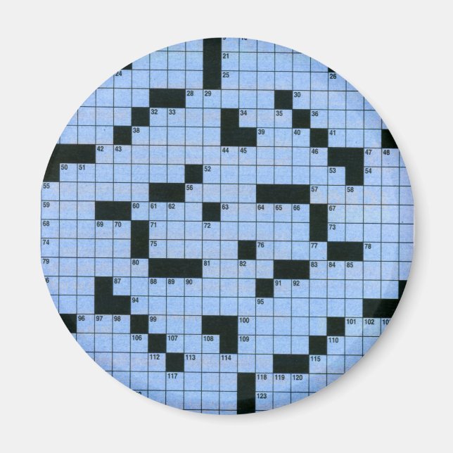 Crossword Puzzle Magnet (Framsidan)