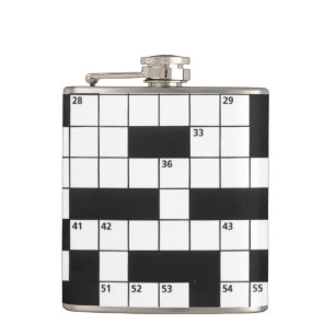 Crossword Puzzle Mönster Fickplunta