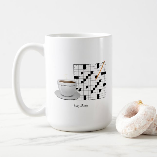 Crossword Puzzle Mugg (Med munk)
