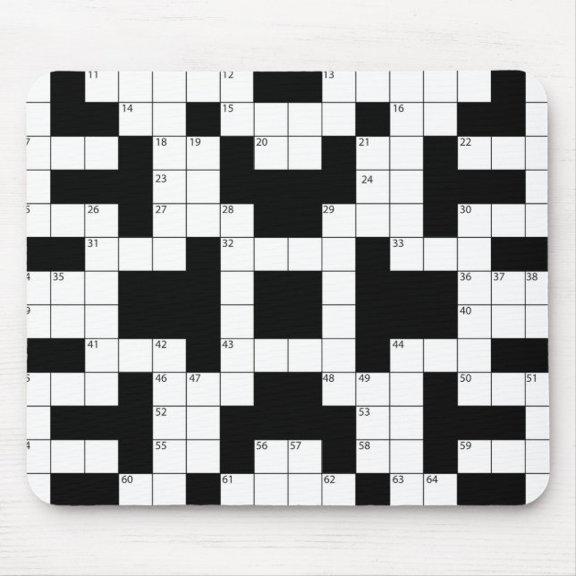 Crossword Puzzle Musmatta (Framsidan)