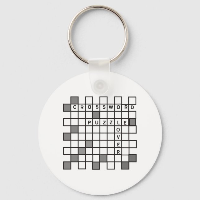 Crossword Puzzle Nyckelring (Framsida)