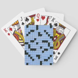 Crossword Puzzle Spel Kort