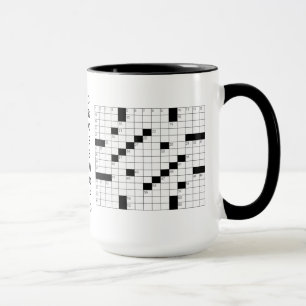♥ Crossword Puzzles Coffee Mugg