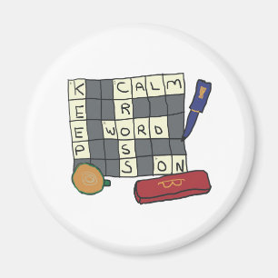 Crossword Puzzles Magnet