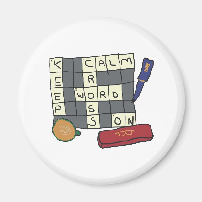 Crossword Puzzles Magnet (Framsidan)