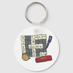 Crossword Puzzles Nyckelring