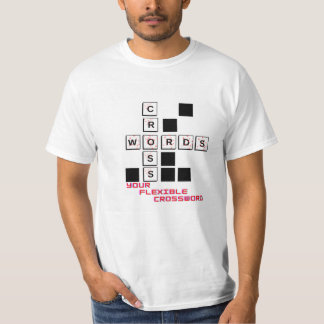 crossword puzzles t shirt