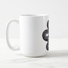 Crotalus Cascavella Orm (Giftig Gropviper) Kaffemugg