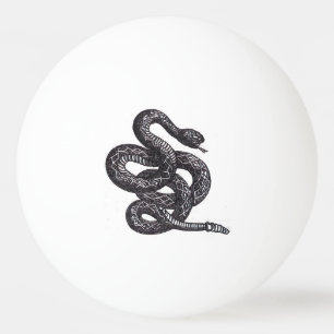Crotalus Cascavella Orm (Giftig Gropviper) Pingisboll