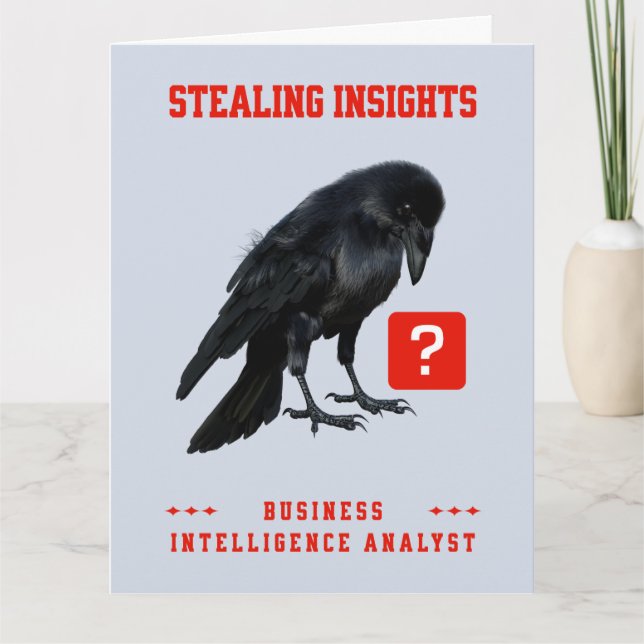 Crow Business Intelligence-analytiker Kort (Framsida)
