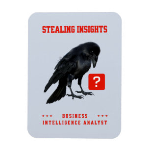 Crow Business Intelligence-analytiker Magnet