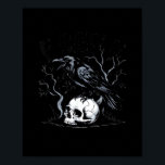 Crow, F-Caw-F Funny Bird Moon Gothic Adult Humor Poster<br><div class="desc">Crow,  F-Caw-F Funny Bird Moon Gothic Adult Humor: A darkly humorous crow design inspired by moonlit mystery. Perfect for gothic humor lovers. Artistic,  spooky,  and cool.</div>