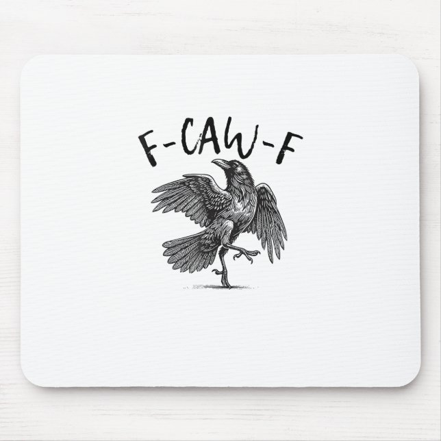 Crow, F-Caw-F Funny Bird Musmatta (Framsidan)