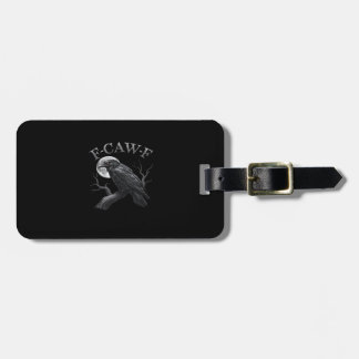 Crow Funny F-Caw-F Moon Bagagebricka