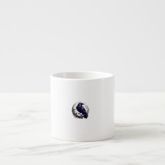 crow halloween espressomugg
