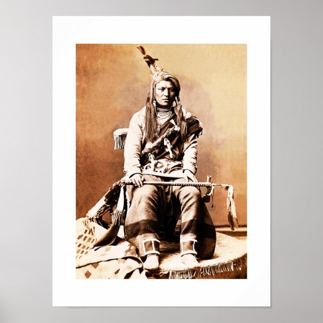 Crow indian 1880 poster (Framsidan)
