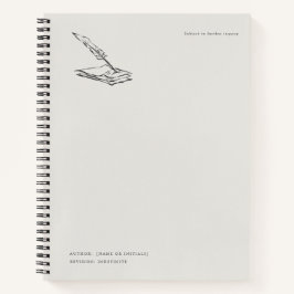 Crow-quilled Notebook- Regency Correspondence 