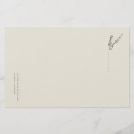 Crow-quilled page- Regency Correspondence Brevpapper