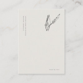 Crow-quilled page- Regency Correspondence Tilläggskort