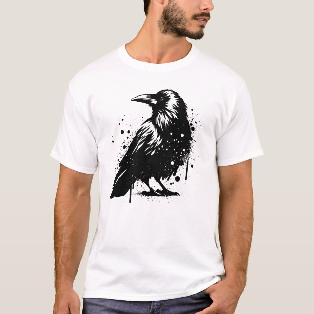 Crow T Shirt (Framsida)
