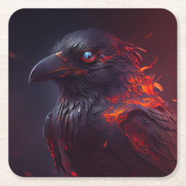Crow Underlägg Papper Kvadrat