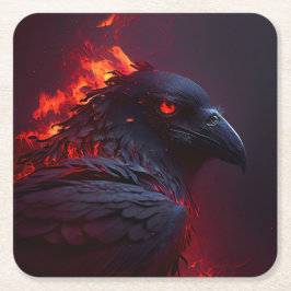 Crow Underlägg Papper Kvadrat
