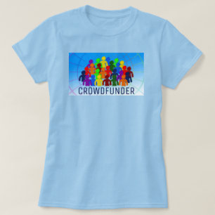Crowd Design, Crowdfunder, folkfinansiering T Shirt