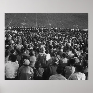 Crowd på stadion poster