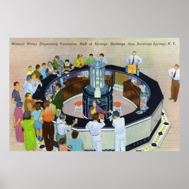 Crowds Gathering i Fontän i Hall of Poster (Framsidan)