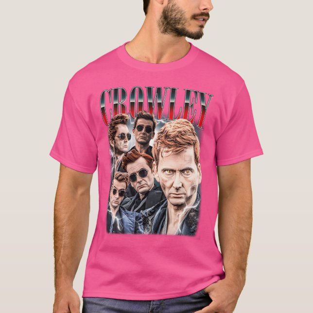 Crowley Bootleg Vintage Shirt Kids T (Framsida)