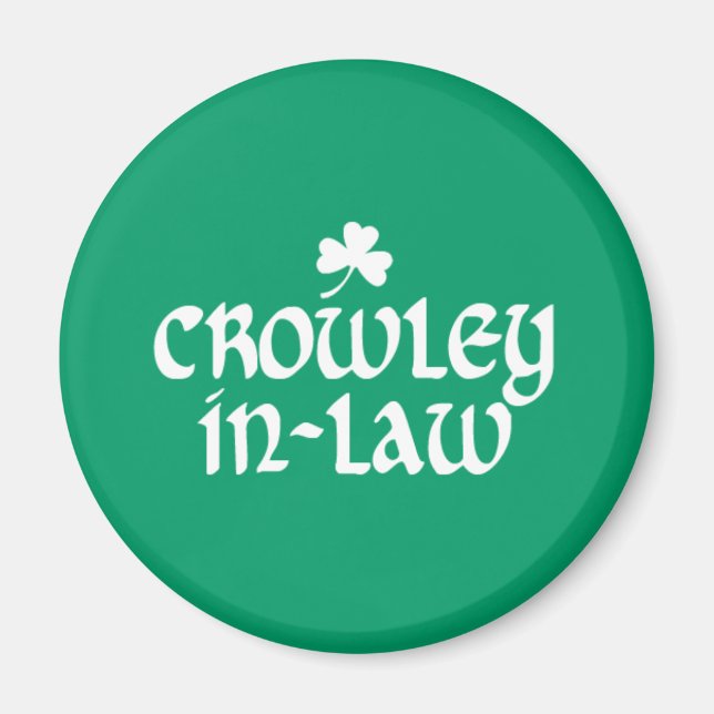 Crowley-i-law Magnet (Framsidan)