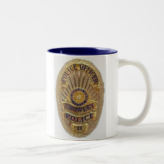 Crowley polismugg Två-Tonad mugg