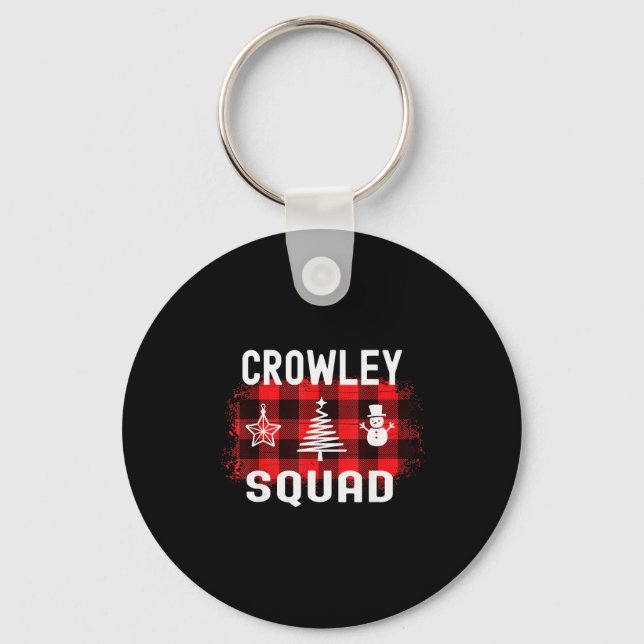 Crowley Proud Family Reunion Last Name Christmas S Nyckelring (Framsida)