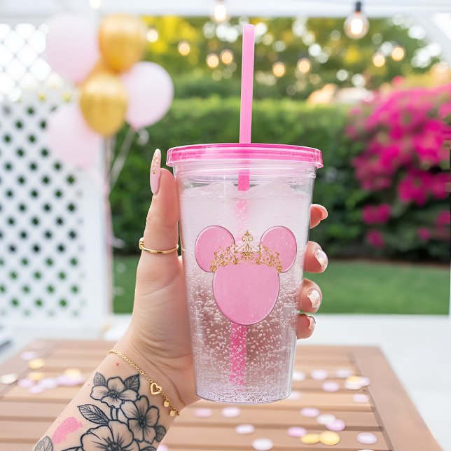 Crown Akryl Tumbler Take Away Mugg (Skapare uppladdad)