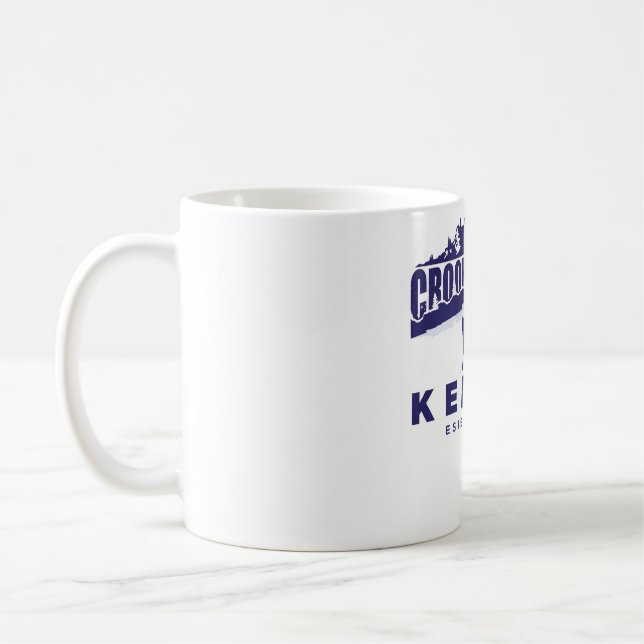 Crown Bäck Kennel Manar Crewnacksvitskjorta Kaffemugg (Vänster)