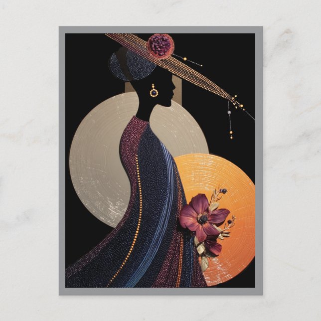 CROWN ELEGANCE #5 Postcard Vykort (Framsida)