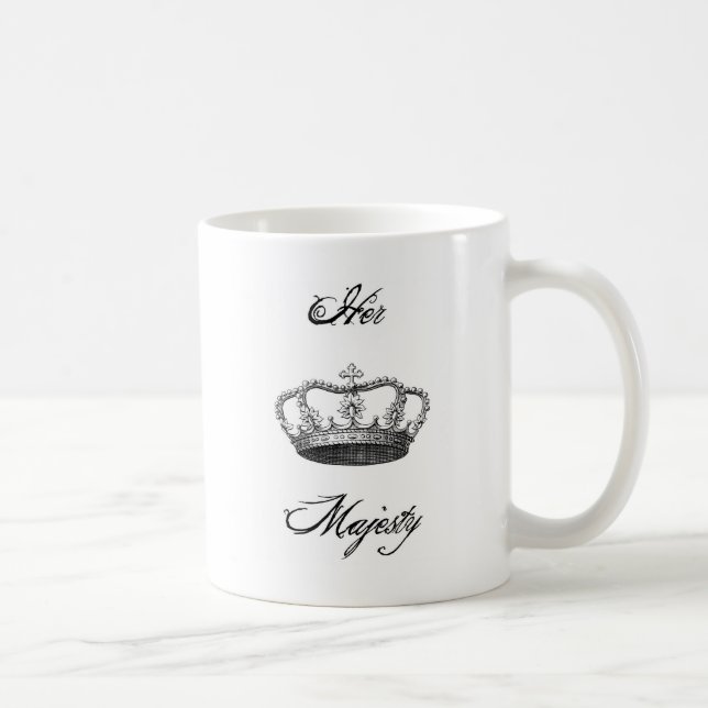 Crown_Her Majesty_Mugcup Kaffemugg (Höger)
